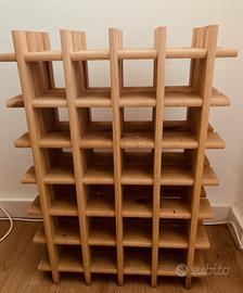 Portabottiglie in legno