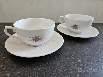 Coppia tazze da thè