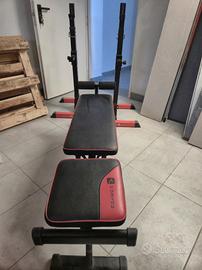 Panca e Rack da palestra