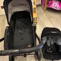 Passeggino duo con funzione trio