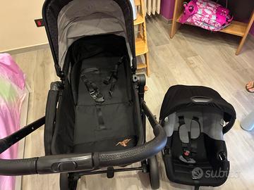 Passeggino duo con funzione trio