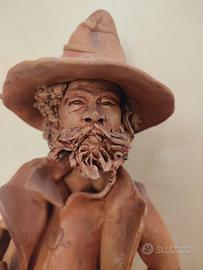 Statua artigianale  “Ceramica Piccolo (Marzi) 30cm