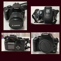 EOS 350D con obiettivi e accessori