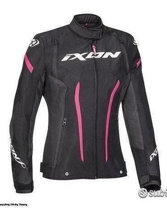 IXON Giubbino Moto Striker Donna Fucsia Motor's Pa