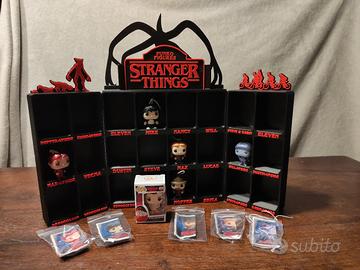 Set Completo Mini Funko Stranger Things + Bacheca