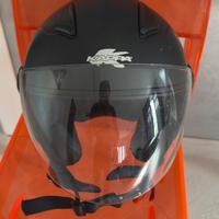 Casco Jet Kappa KV28 Miami nero opaco – ottime con