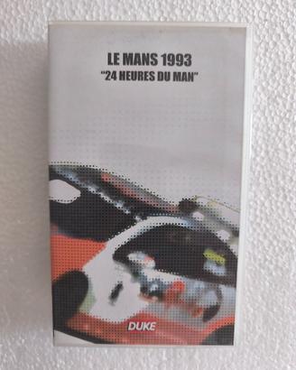 Le Mans 1993 "24 Heures Du Man" DUKE - VHS