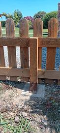 staccionata in legno