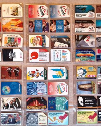carte schede telefoniche vintage anni 90 SIP