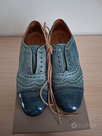 Scarpe Stringate pelle e vernice ViaMaestra