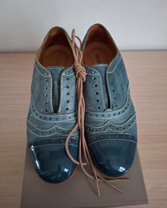 Scarpe Stringate pelle e vernice ViaMaestra