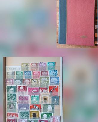 Album francobolli Germania Ovest- 400 francobolli 