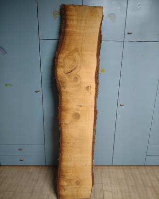 Top Asse in legno grezzo.