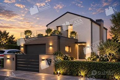 Villa di 155 m² con 4 locali e box auto a Pieve di