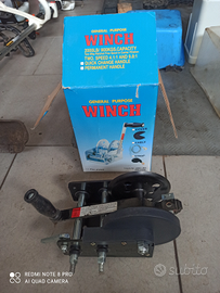 Verricello rimorchio barca