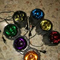 Kit luci dj con centralina ad effetti a ritmo