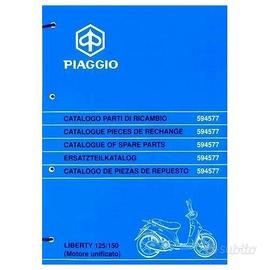Catalogo ricambi Piaggio Liberty 125 e 150