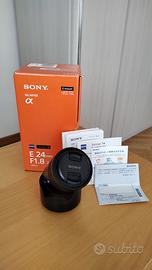 Sony Carl Zeiss Sonnar T* E 24mm f/1.8 ZA