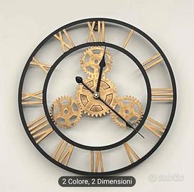 orologio in ferro rotondo 50 cm
