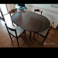  tavolo vintege rotondo