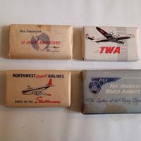 Gadget pubblicitari compagnie aeree anni 50/60