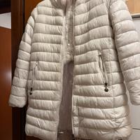 Giaccone + pellicciotto bianco double face