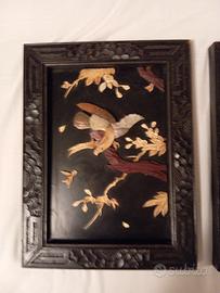 Cornici decorative giapponesi stile Shibayama 