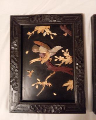 Cornici decorative giapponesi stile Shibayama 