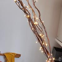 legno finti led 