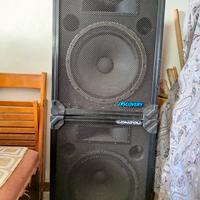 Casse amplificate Discovery con relativi supporti