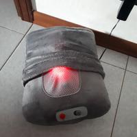 Cuscino massaggiante e scaldante
