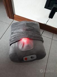 Cuscino massaggiante e scaldante