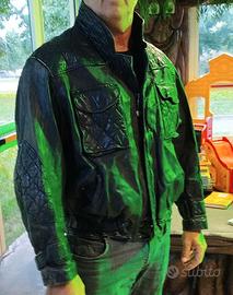 Giubbotto in pelle usato