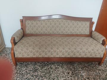 Divano letto a ottomana databile 1880/1920