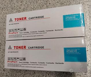 HP 12A (Toner compatibile) - 2 Pezzi