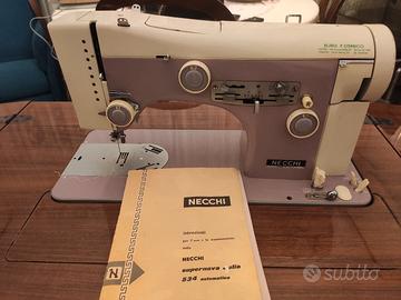 Macchina da cucire Necchi 204 anni 60