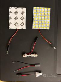 Pannello Luce da 48 Led 12 volt per auto e moto