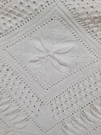 Coperta uncinetto fatta a mano