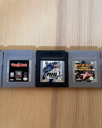 Lotto 5 Giochi Game Boy Color !