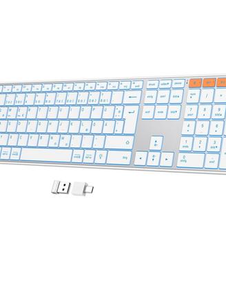 Tastiera Wireless OMOTON Bluetooth 2.4G QWERTZ