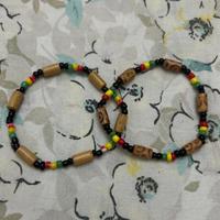 Braccialetti stile raggae 2pz