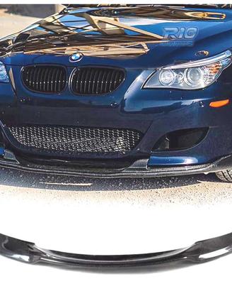 SPOILER LIP PER BMW E60 03-10 LOOK M5 CARBONIO