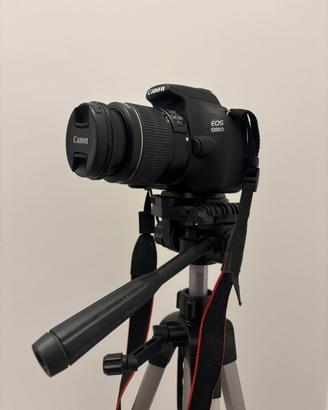 Canon EOS 1200D – Reflex Digitale con Treppiede