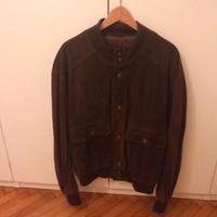 Giacca uomo Vera pelle scamosciata 