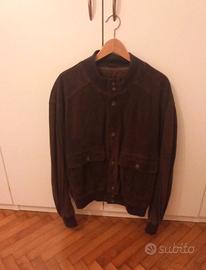 Giacca uomo Vera pelle scamosciata 