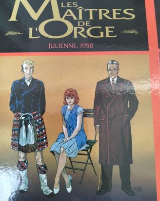 LIBRI CARTONATI Fumetto LES MAITRE DE L'ORGE