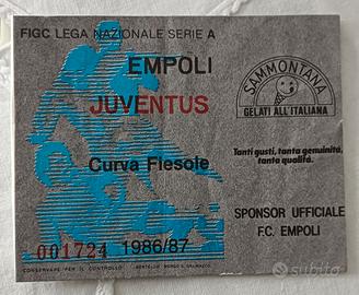 Empoli Juventus 1986/87