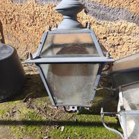 
Coppia lanterne stradali d’epoca anni ’50