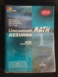 9788853818799 Lineamenti.Math Azzurro 1