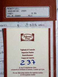 Divano tre posti in pelle Frau